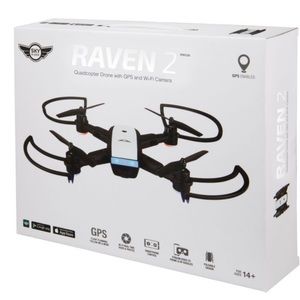 NWT! Sky Rider Foldable Drone with GPS and Wi-Fi Camera